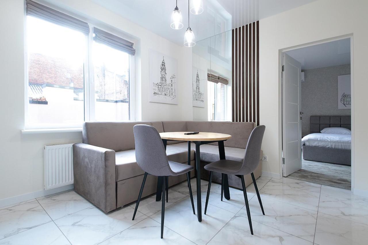 公寓 Luxury Nest Center 利沃夫